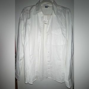 Old Navy Classic Button Down Shirt - White